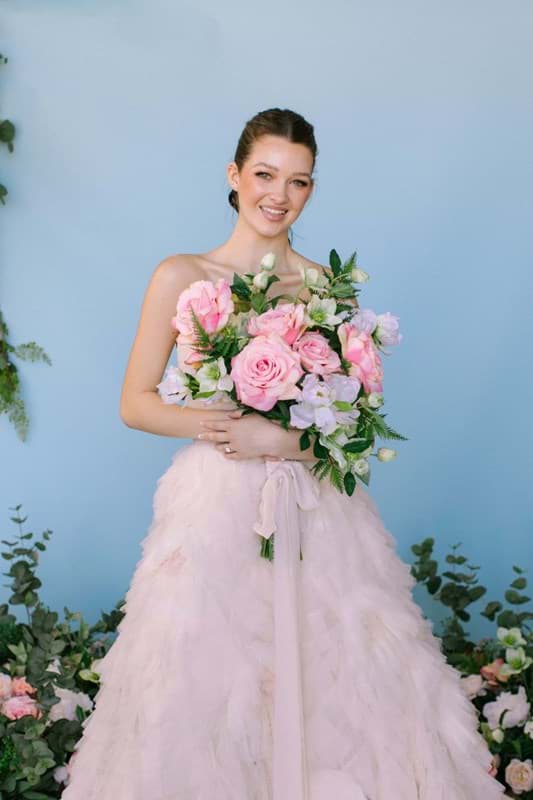 Picture of Cameron Bridal Bouquet (Garden-cut)