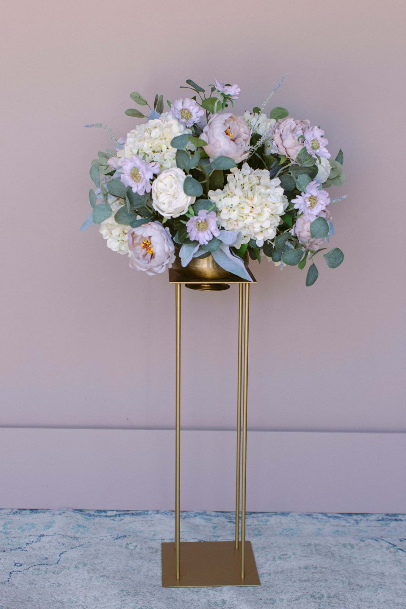 Gold Stand (short) | Something Borrowed Blooms| Something Borrowed Blooms