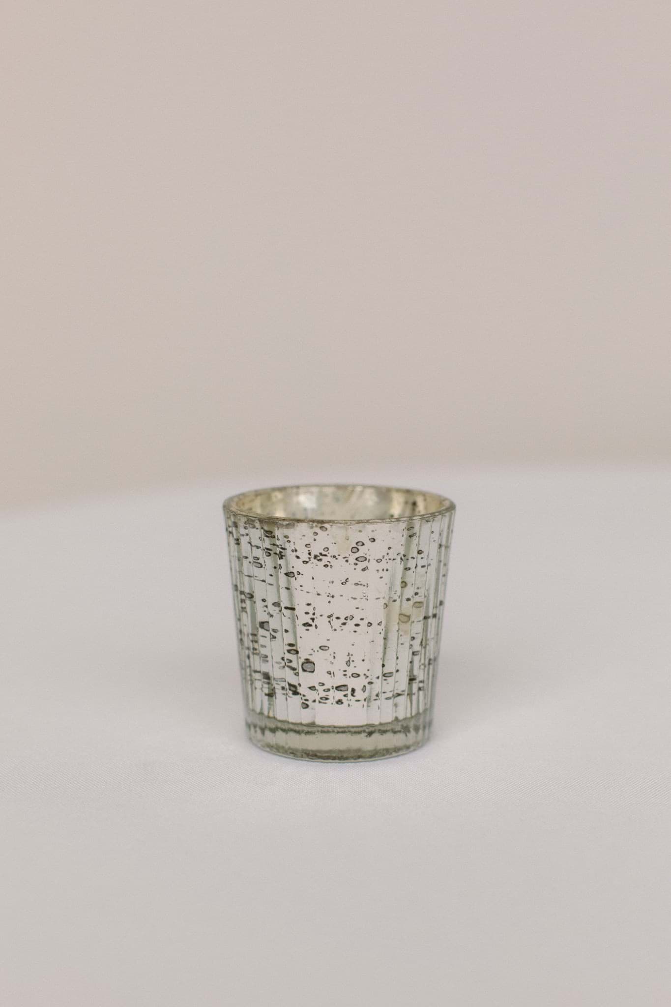 Picture of Silver Glass Votives (Set of 12)
