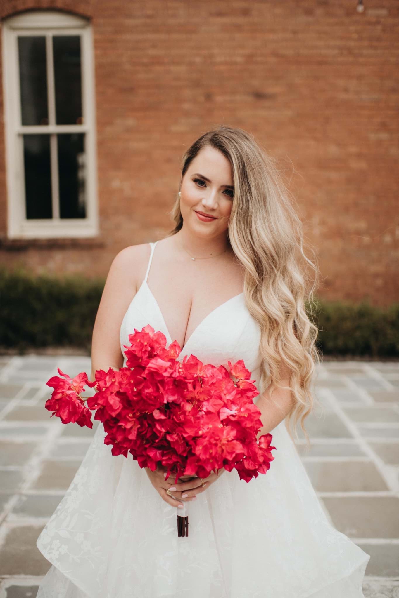 Picture of Gemma Bridal Bouquet (Bougainvillea)