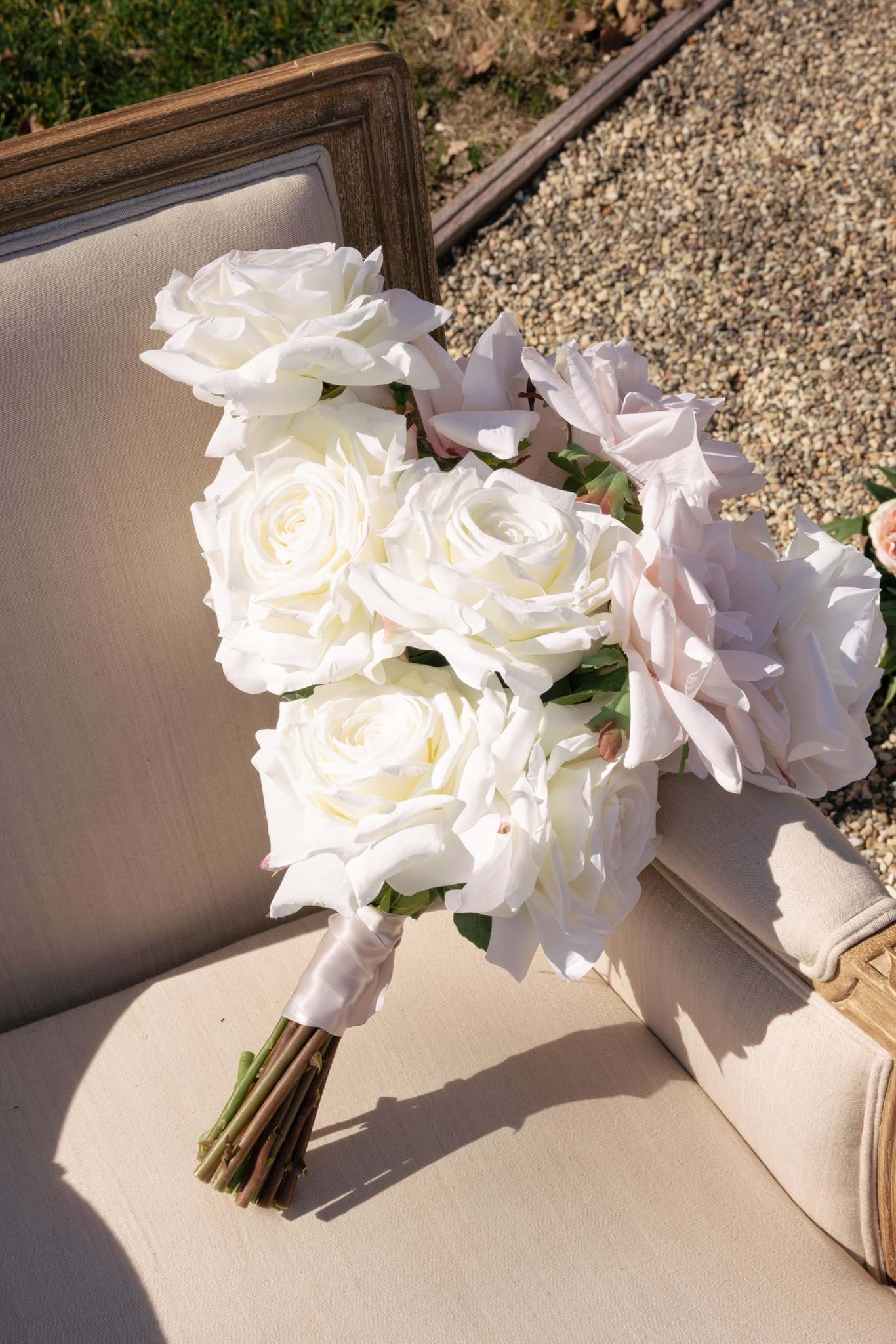 Picture of Bianca Bridal Bouquet (Garden-cut)