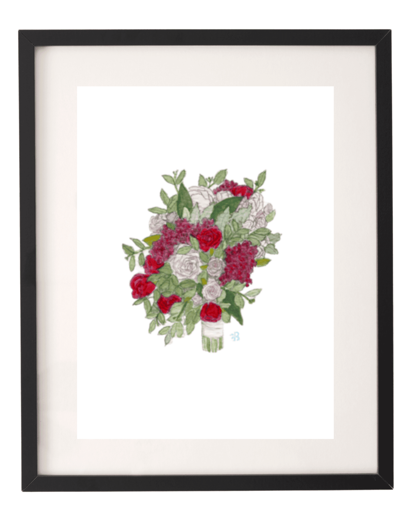 Picture of Kimpton Cascading Watercolor Print