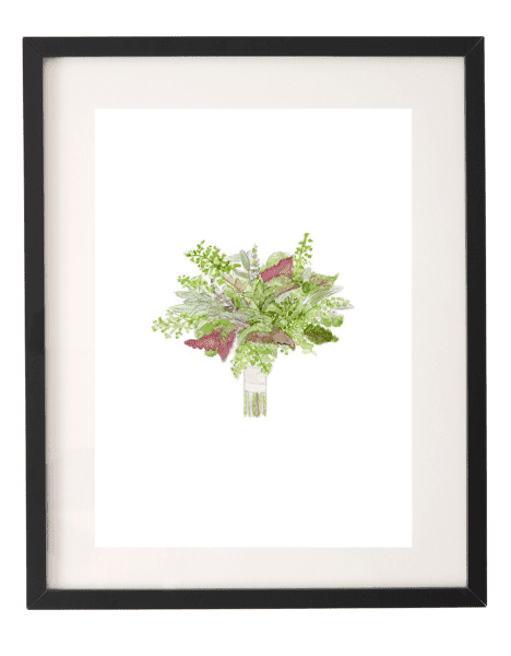 Picture of Laurel Watercolor Print