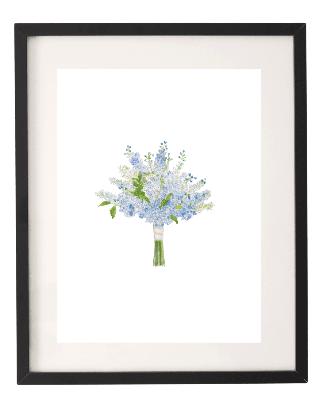 Picture of Millie Garden-cut Watercolor Print