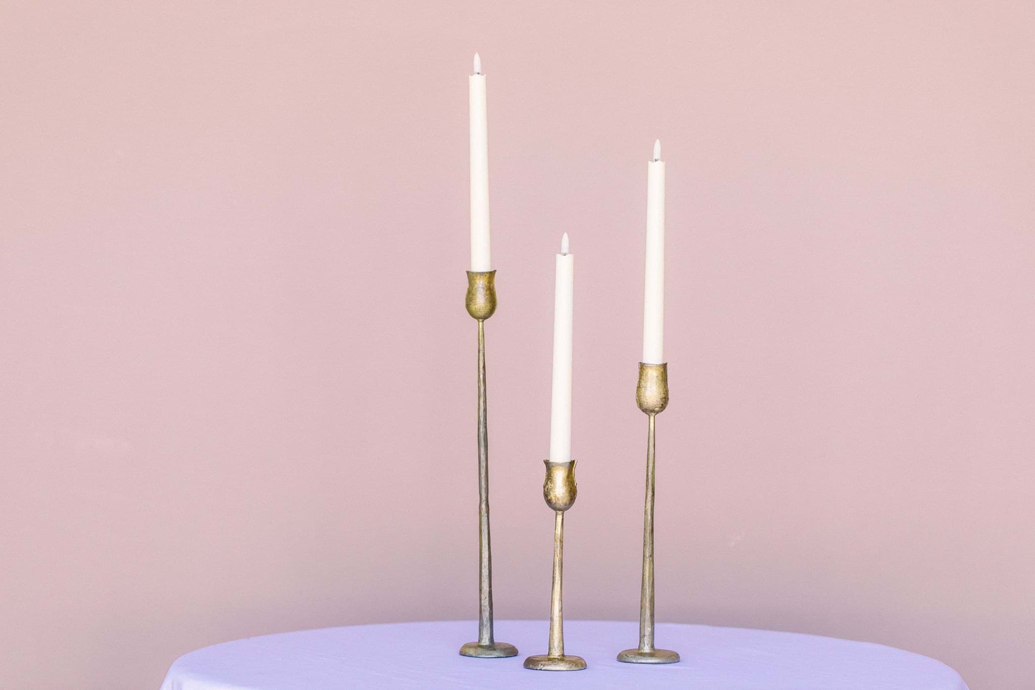 Picture of Tulip Candlesticks (Set of 3)