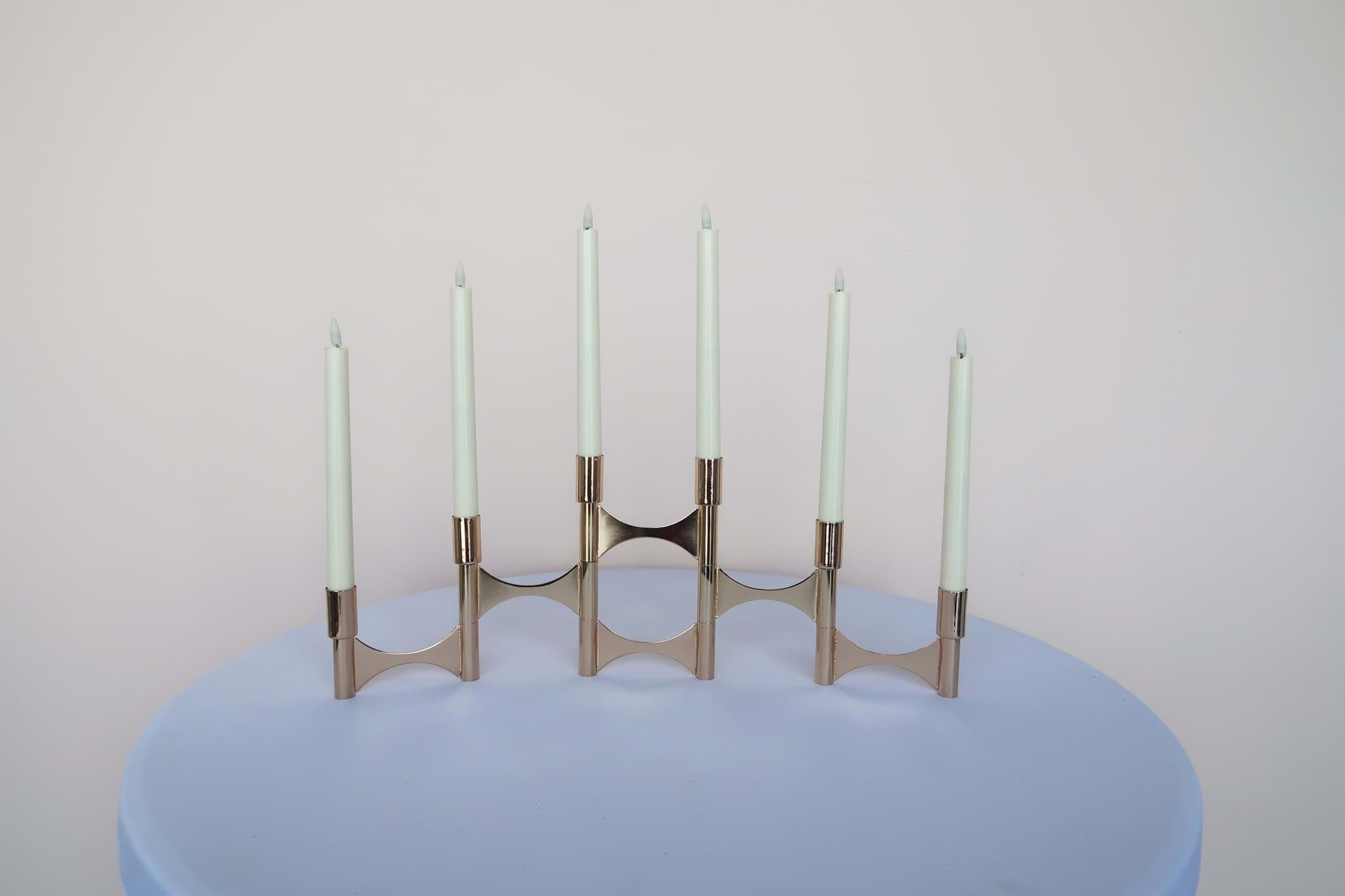 Picture of Gold Collapsible Candelabra