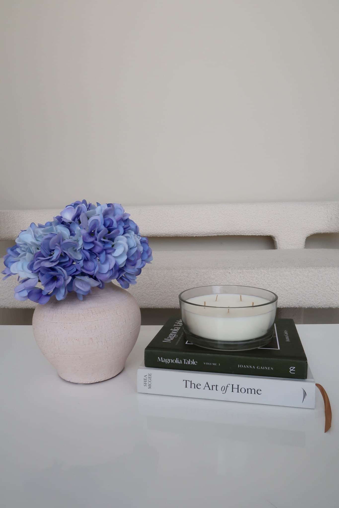 Picture of Real Touch Blue Hydrangea Stem