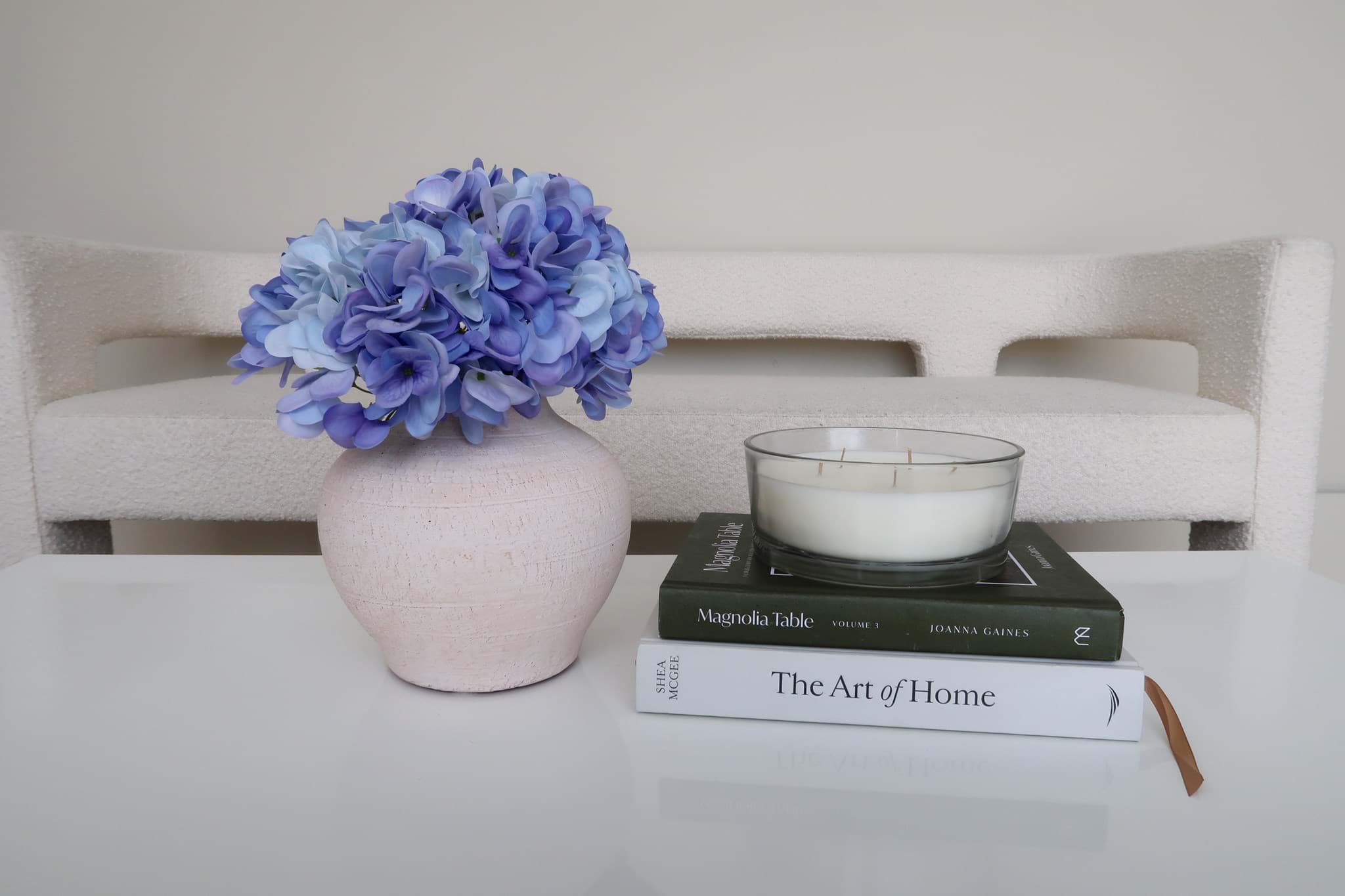 Picture of Real Touch Blue Hydrangea Stem