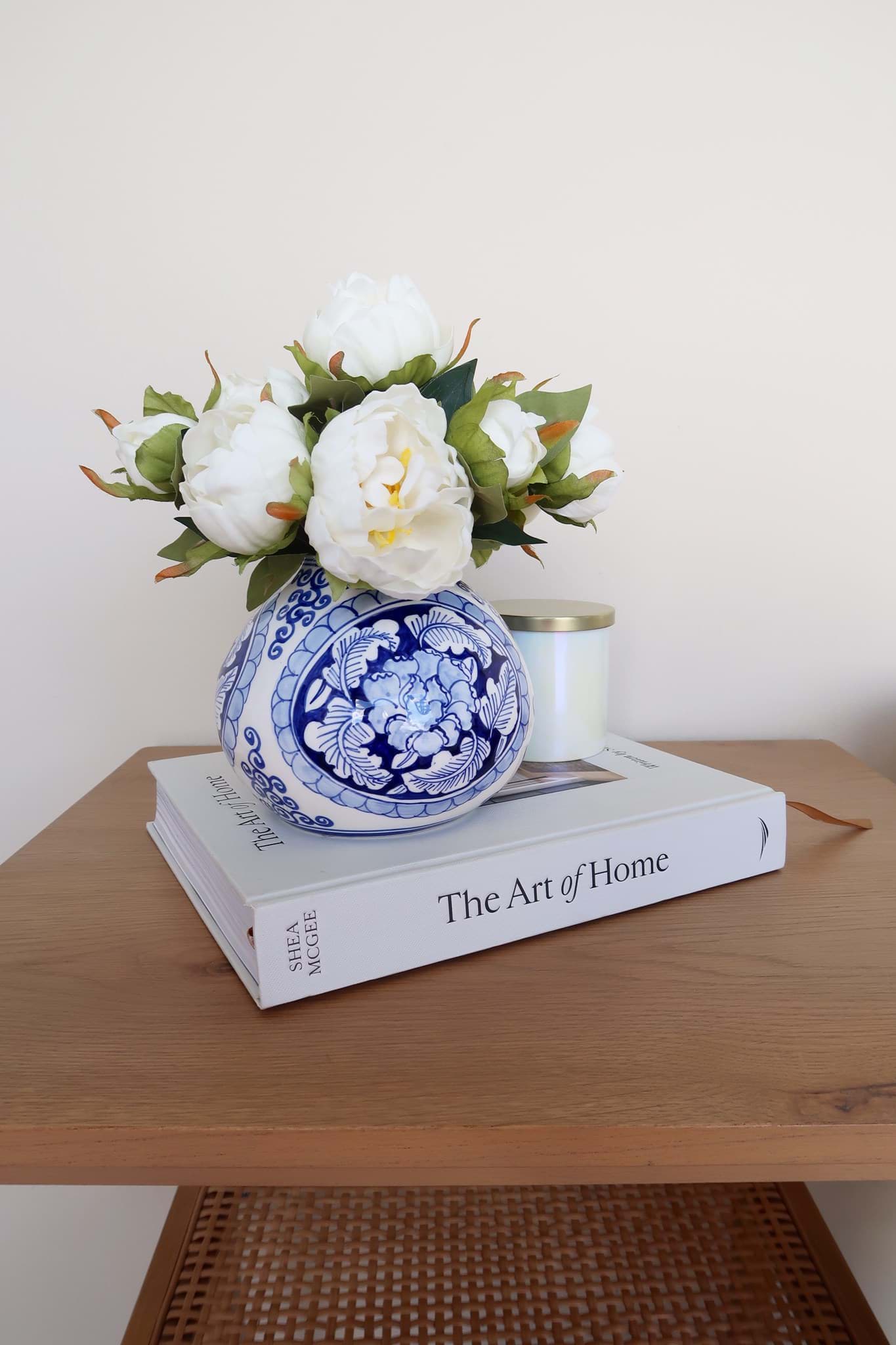 Picture of Real Touch White Peony Bundle