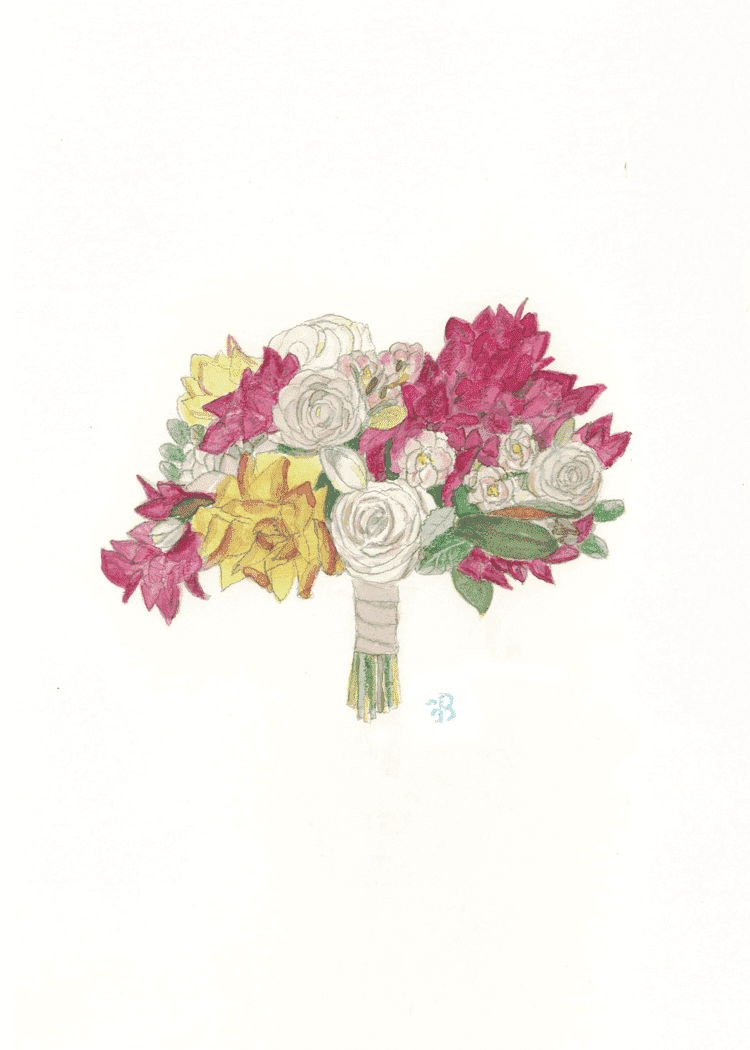 Picture of Gemma Watercolor Print