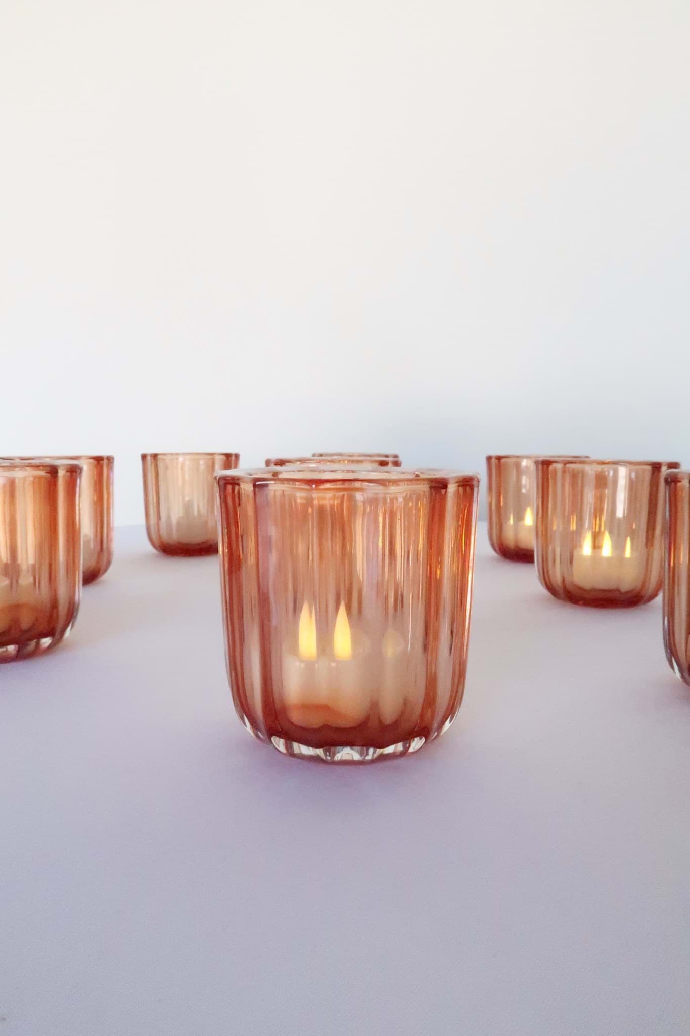 Picture of Orange Tanger Votive (Set of 9)