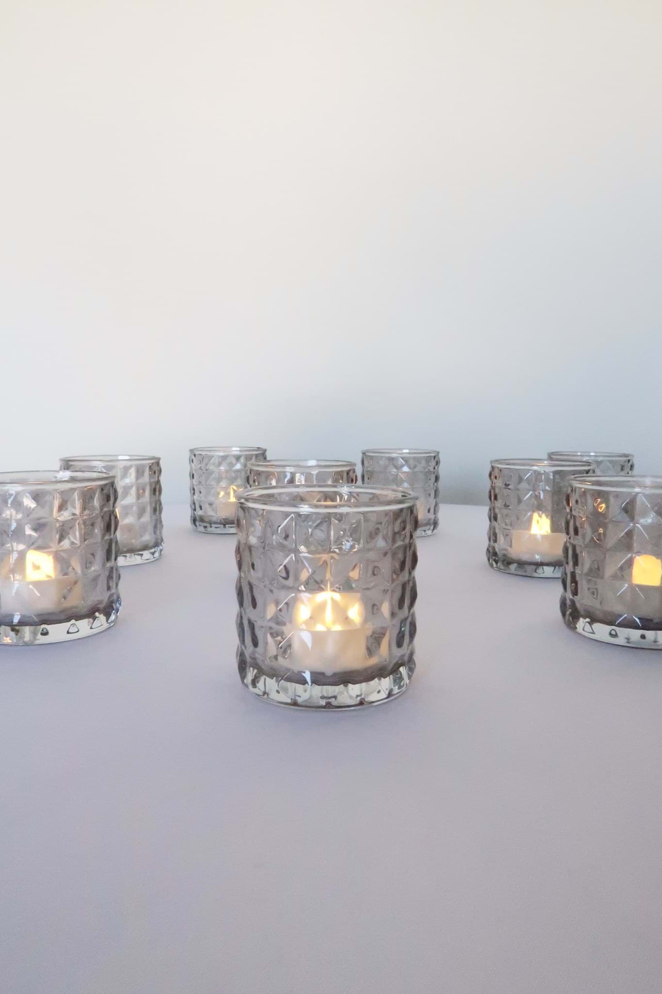 Picture of Smoke Studded Votive (Set of 9)