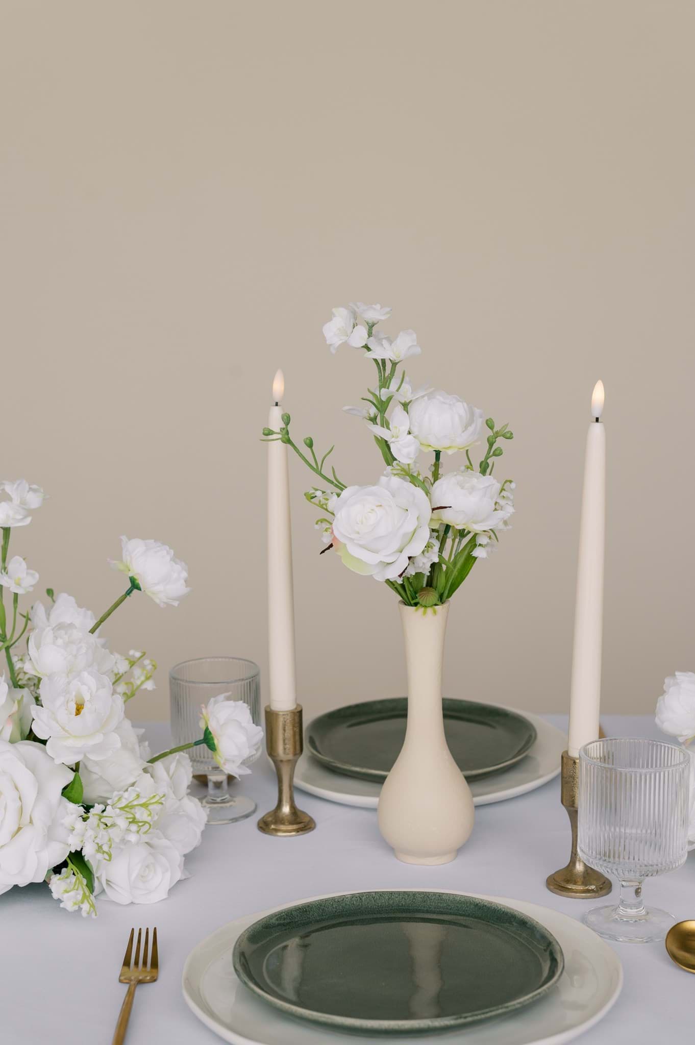 Picture of Beige Bud Vase Tall (Set of 6)