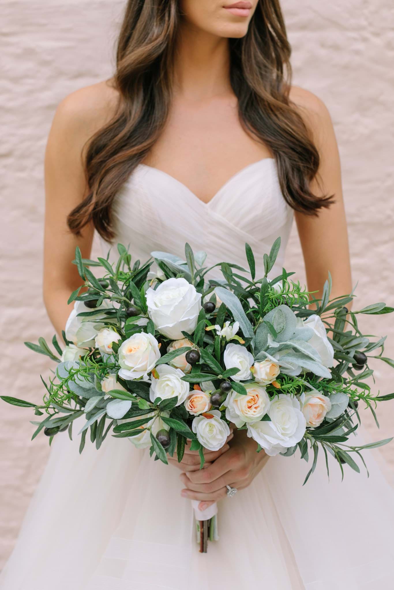 Picture of Olivia Bridal Bouquet (Hand-tied)